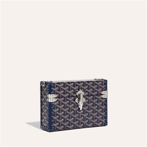 goyard cassette trunk bag price|goyard clutch trunk bag.